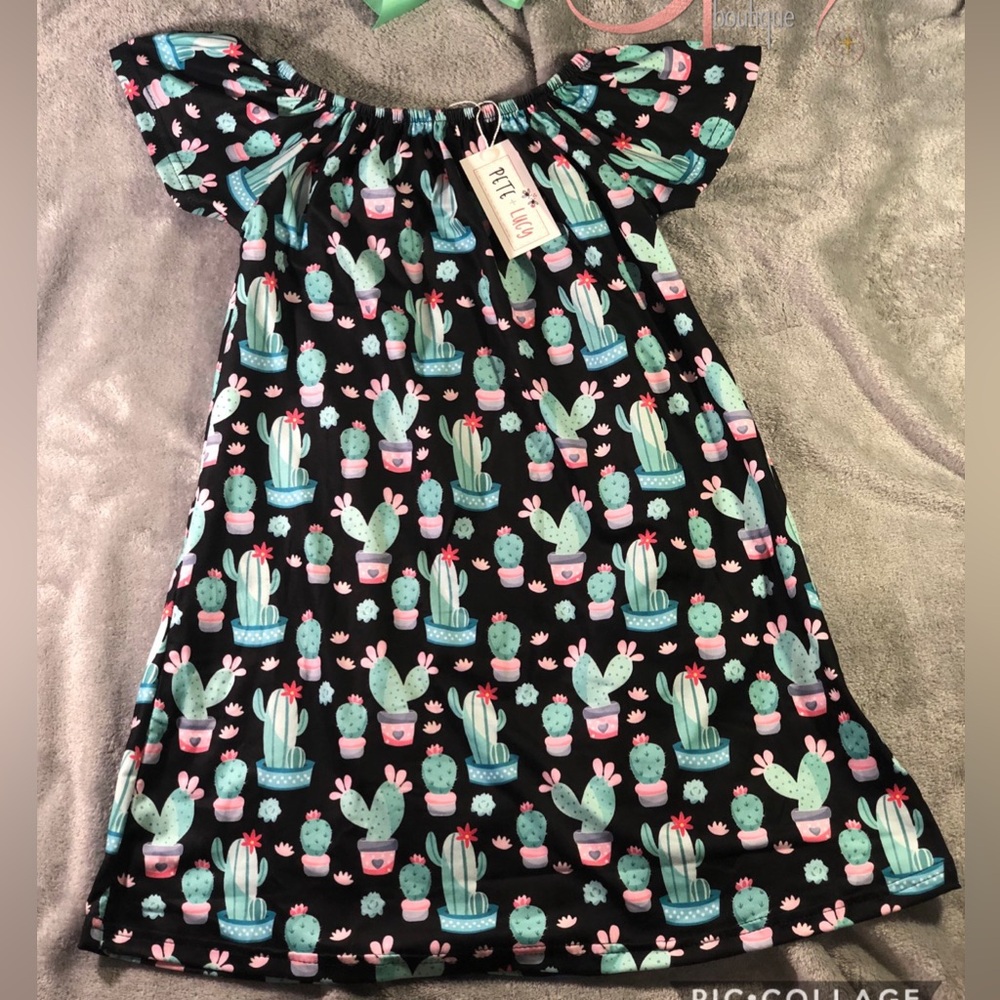 Cactus Girl’s Dress